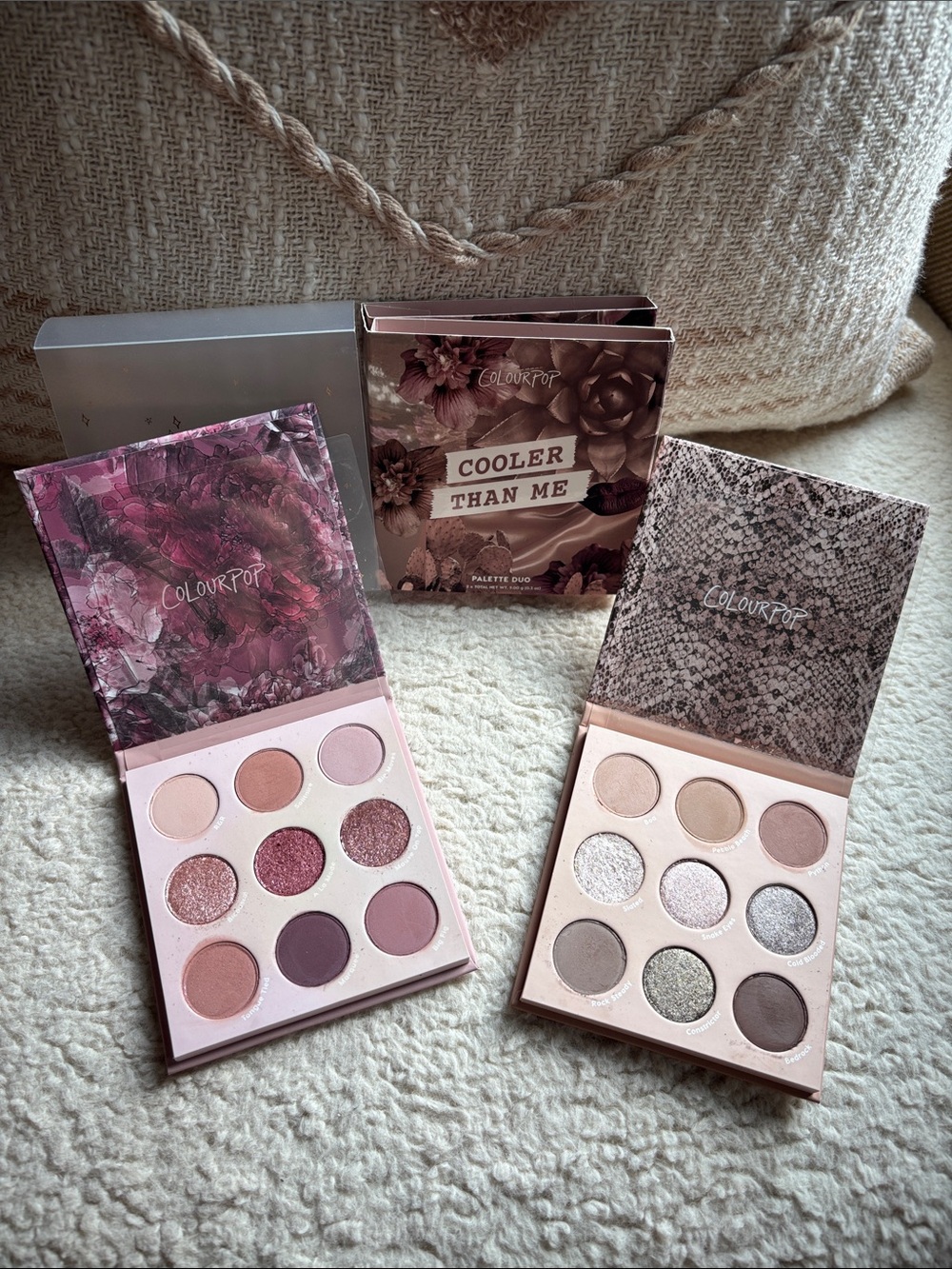 Colourpop, Cooler than Me Palette Duo, Set of Two, Making Mauve, That’s Taupe